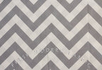 Half Moon Modern Zig Zag in Steel, Moda Fabrics, 100% Cotton Fabric, 32349-21