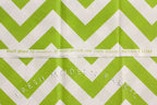 Half Moon Modern Zig Zag in Lime, Moda Fabrics, 100% Cotton Fabric, 32349-19