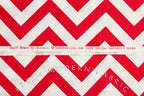 Half Moon Modern Zig Zag in Ruby, Moda Fabrics, 100% Cotton Fabric, 32349-15