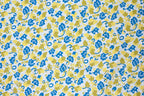 Berkeley Toss in Blue, Yellow and Green by Alice Kennedy for Timeless Treasures, 100% Cotton Fabric