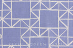 Quilt Blocks Stars in Shade Periwinkle, Ellen Luckett Baker, Moda Fabrics, 100% Cotton Fabric