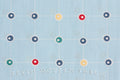 Grid Dots in Pacific, Kona Modern Quilts, by Cynthia Frenette for Robert Kaufman, 100% Cotton Fabric