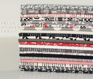 The Block in Cream and Mist, Mama Said Sew, Sweetwater, Moda Fabrics, 100% Cotton Fabric