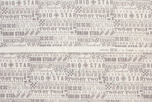 Load image into Gallery viewer, The Block in Cream and Mist, Mama Said Sew, Sweetwater, Moda Fabrics, 100% Cotton Fabric
