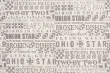 Load image into Gallery viewer, The Block in Cream and Mist, Mama Said Sew, Sweetwater, Moda Fabrics, 100% Cotton Fabric
