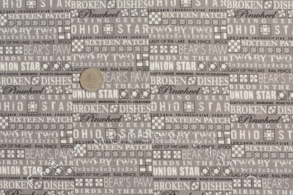 The Block in Mist, Mama Said Sew, Sweetwater, Moda Fabrics, 100% Cotton Fabric