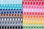 Remix Ovals in Brown, Ann Kelle for Robert Kaufman Fabrics, 100% Cotton Fabric
