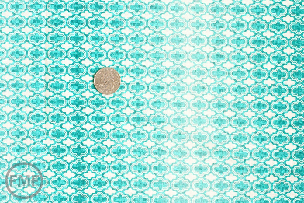 Lush Uptown Lanterns in Pond, Erin Michael, Moda Fabrics, 100% Cotton Fabric, 26048 33