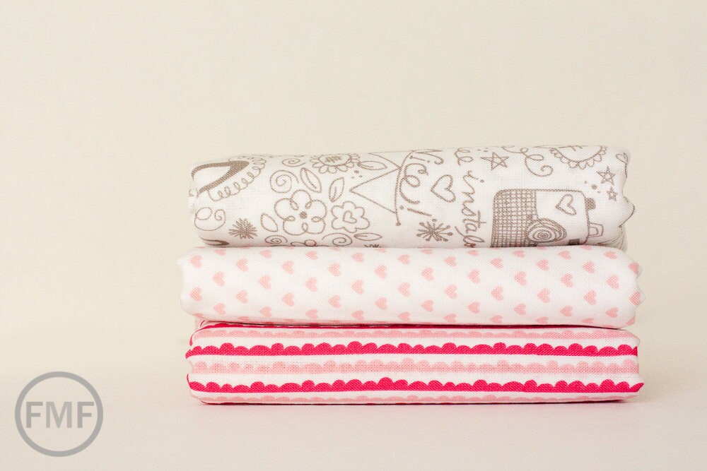 Snapshots Stripes in Pink, Bella Blvd, Riley Blake Designs, 100% Cotton Fabric, C4074-Pink