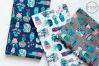 What a Gem Succulents in White, Allison Cole, 100% Cotton, Camelot Fabrics, 8140602 3