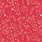 Happy Home Bedside Journal in Candid, Caroline Hulse, Art Gallery Fabrics, 100% Premium Cotton Fabric, HAH-24408