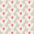 Happy Home Lotus Beats in Passion, Caroline Hulse, Art Gallery Fabrics, 100% Premium Cotton Fabric, HAH-24406