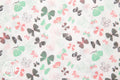 Kitten's Meow Butterflies in White, Heather Rosas, 100% Cotton, Camelot Fabrics, 6141403 1