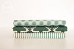 Postcards for Santa Dots in Green, My Mind's Eye, Marcia Cornell, Riley Blake Designs, 100% Cotton Fabric, C4754-GREEN