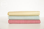 Postcards for Santa Stripe in Red, My Mind's Eye, Marcia Cornell, Riley Blake Designs, 100% Cotton Fabric, C4756-RED