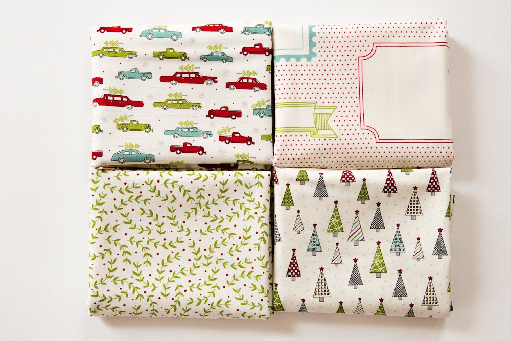 Holly's Tree Farm Frames and Labels in Multi, Sweetwater, Moda Fabrics, 100% Cotton Fabric, 5581 11