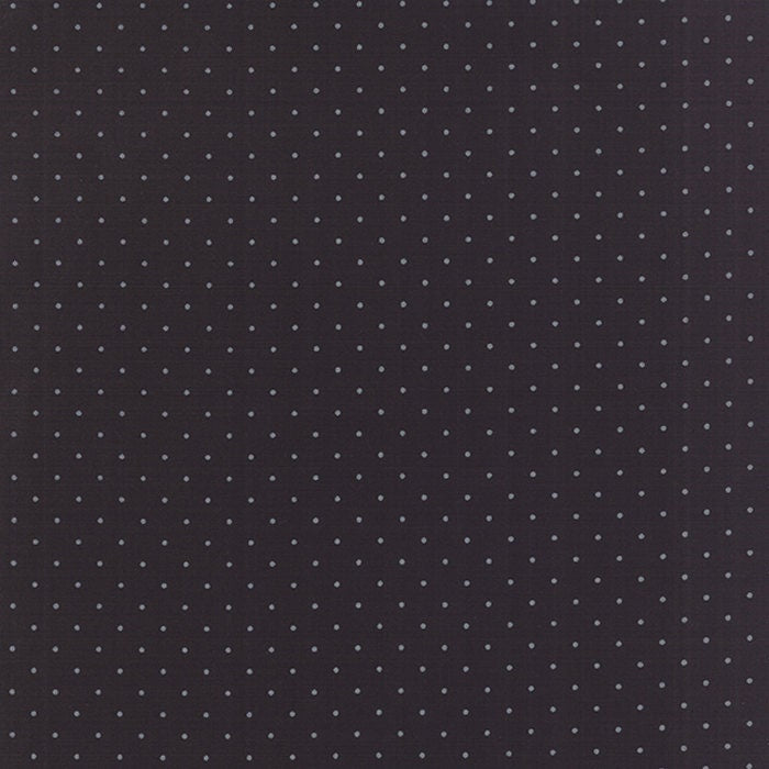 LAST PIECE Fat Quarter Modern Background Ink Pindot Black, Brigitte Heitland, Zen Chic, Moda Fabrics, 100% Cotton Fabric, 1588 29