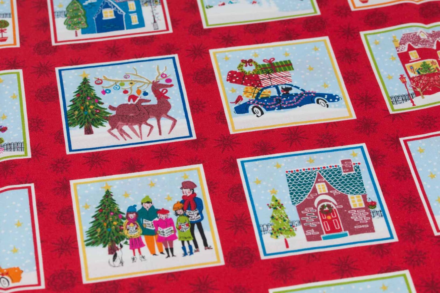 Wonderland Vignettes, The Henley Studio for Andover Fabrics, 100% Cotton Fabric, TP-1460-1