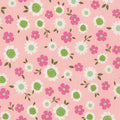 Whimsical Storybook Daisies in Garden, Tara Lilly, Robert Kaufman Fabrics, 100% Cotton Fabric, AYT-15656-238 GARDEN