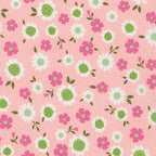 Whimsical Storybook Daisies in Garden, Tara Lilly, Robert Kaufman Fabrics, 100% Cotton Fabric, AYT-15656-238 GARDEN