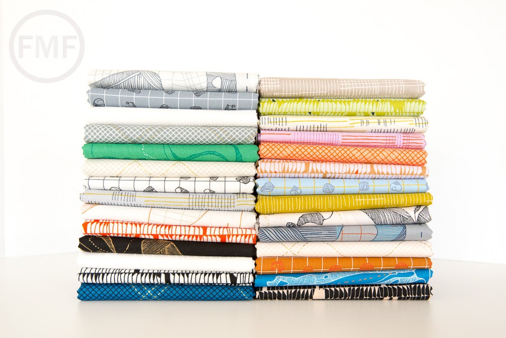 Carkai Grid Bits in Gold, Carolyn Friedlander, Robert Kaufman Fabrics, 100% Cotton Fabric, AFR-15795-133 GOLD