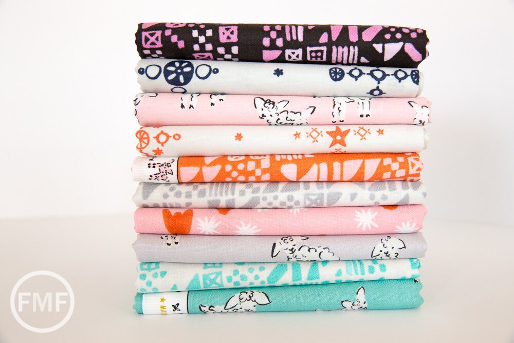 Clover Tiny Tiles in Orchid, Alexia Marcelle Abegg, Cotton+Steel, RJR Fabrics, 100% Cotton Fabric, 4029-4