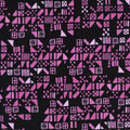 Clover Tiny Tiles in Orchid, Alexia Marcelle Abegg, Cotton+Steel, RJR Fabrics, 100% Cotton Fabric, 4029-4