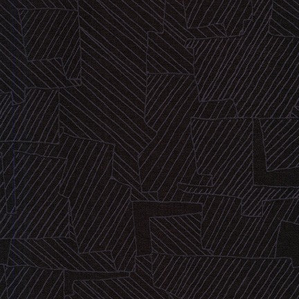 Instead Intersections in Black, Carolyn Friedlander, AFR-18636-2 BLACK