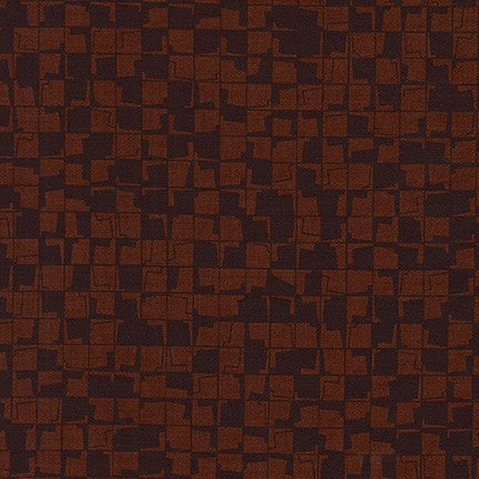 Instead Tetragon in Brown, Carolyn Friedlander, AFR-18637-16 BROWN