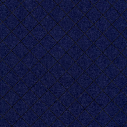 Instead Rhombus in Indigo, Carolyn Friedlander, AFR-18675-62 INDIGO