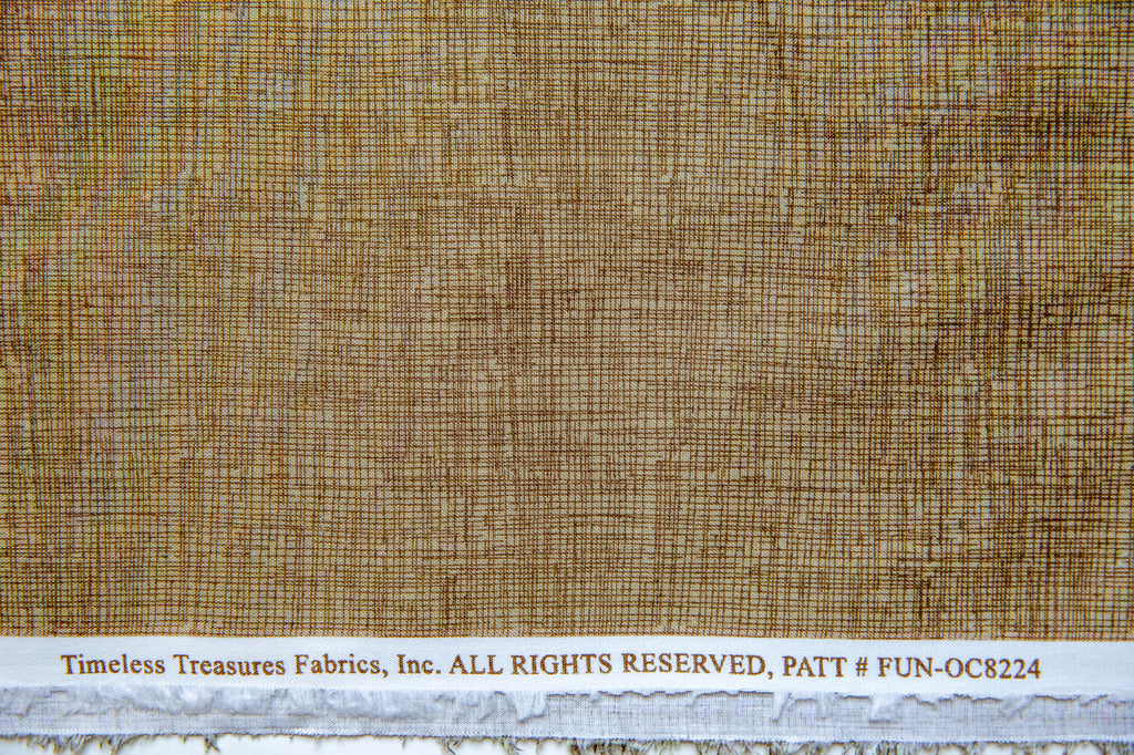 Sketch in Khaki, Timeless Treasures, FUN-C8224-KHAKI