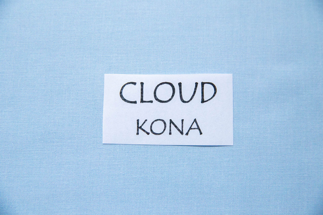 Cloud Kona Cotton Solid Fabric from Robert Kaufman, K001-152