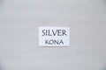 Silver Kona Cotton Solid Fabric from Robert Kaufman, K001-1333
