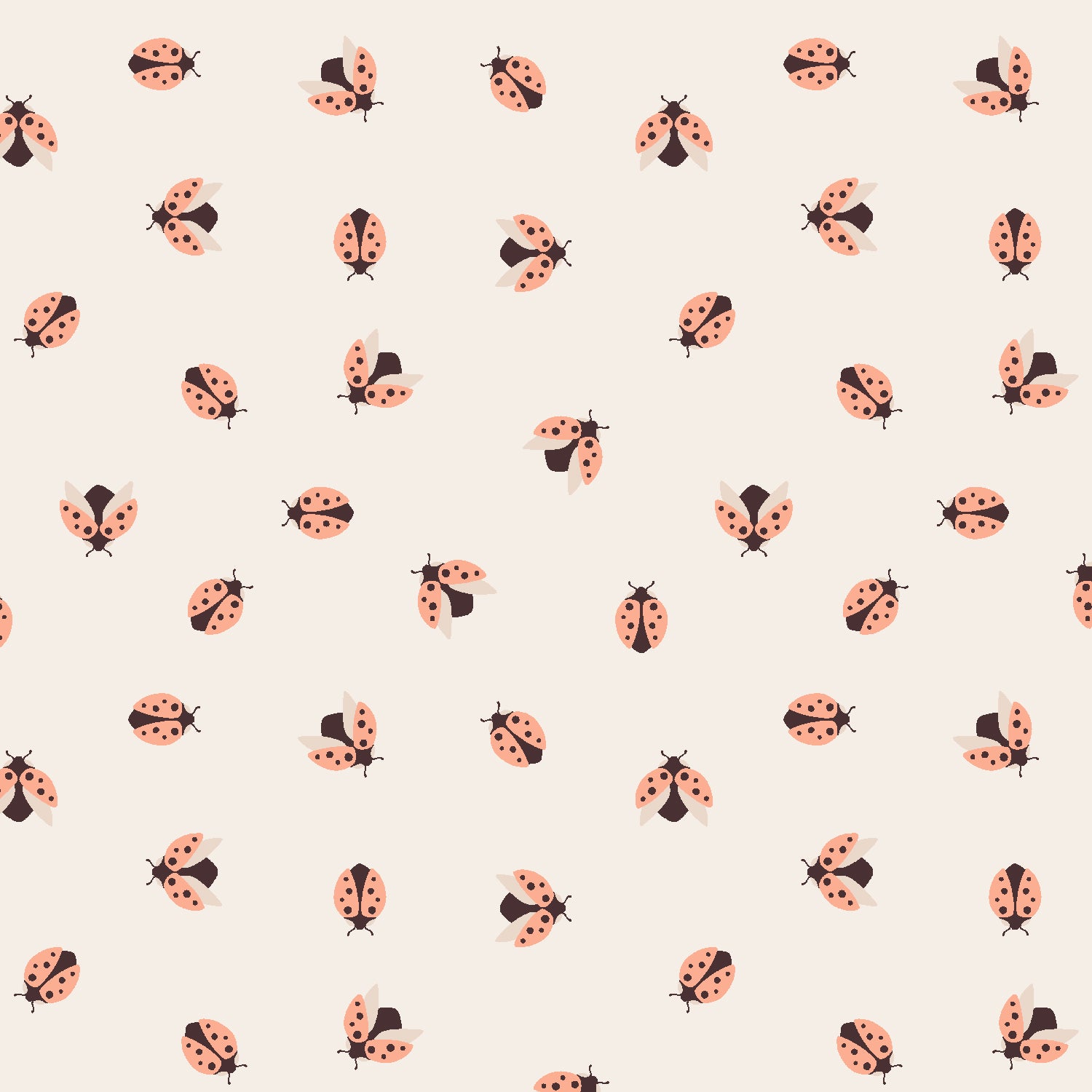 Wild and Free, Ladybug in Summer Vibes, Loes Van Oosten, LV602-SV2