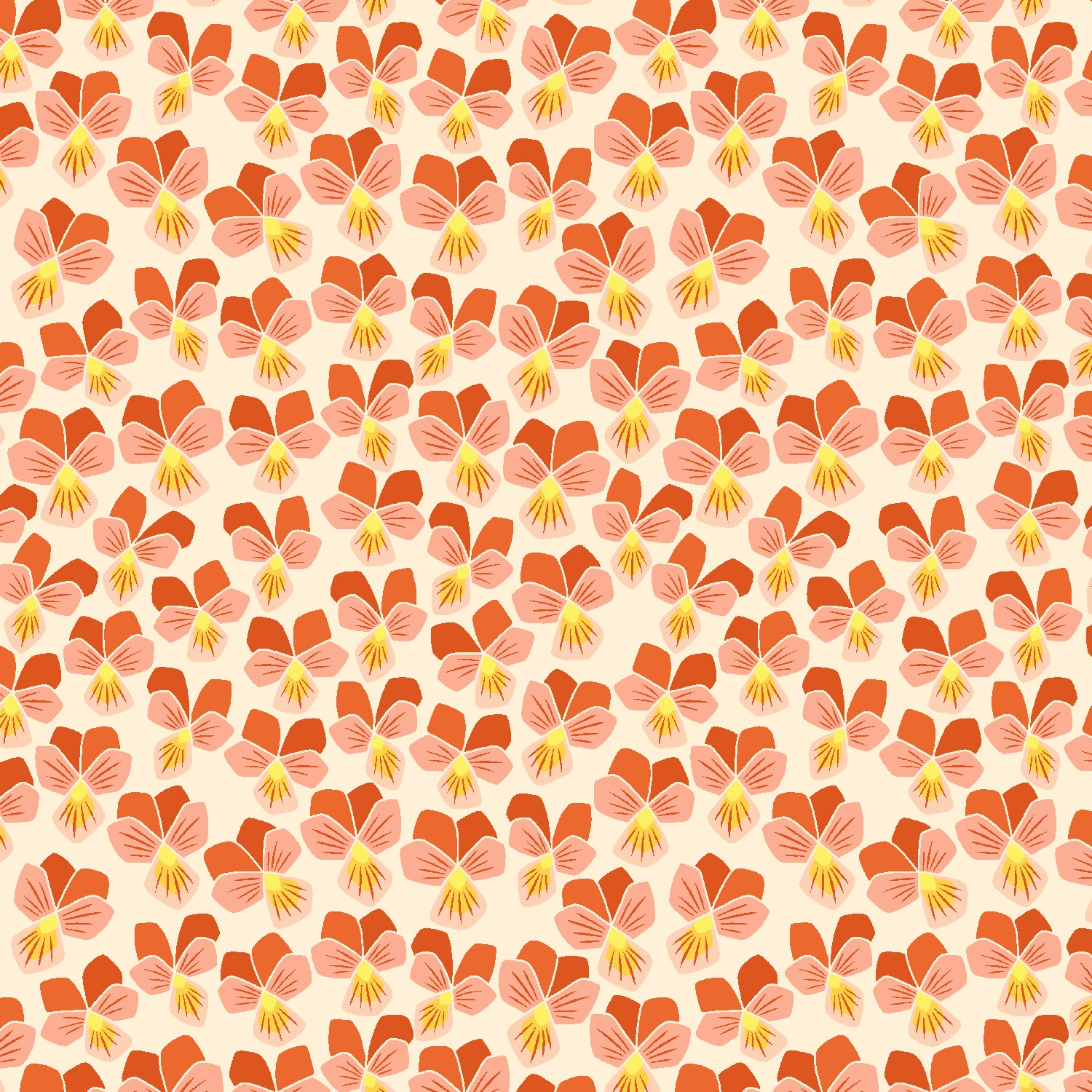 Wild and Free, Pansy in New Dawn, Loes Van Oosten, LV604-ND2