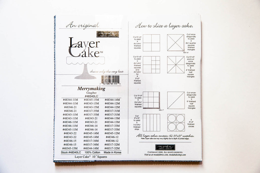 Merrymaking Layer Cake, Gingiber, 48340LC