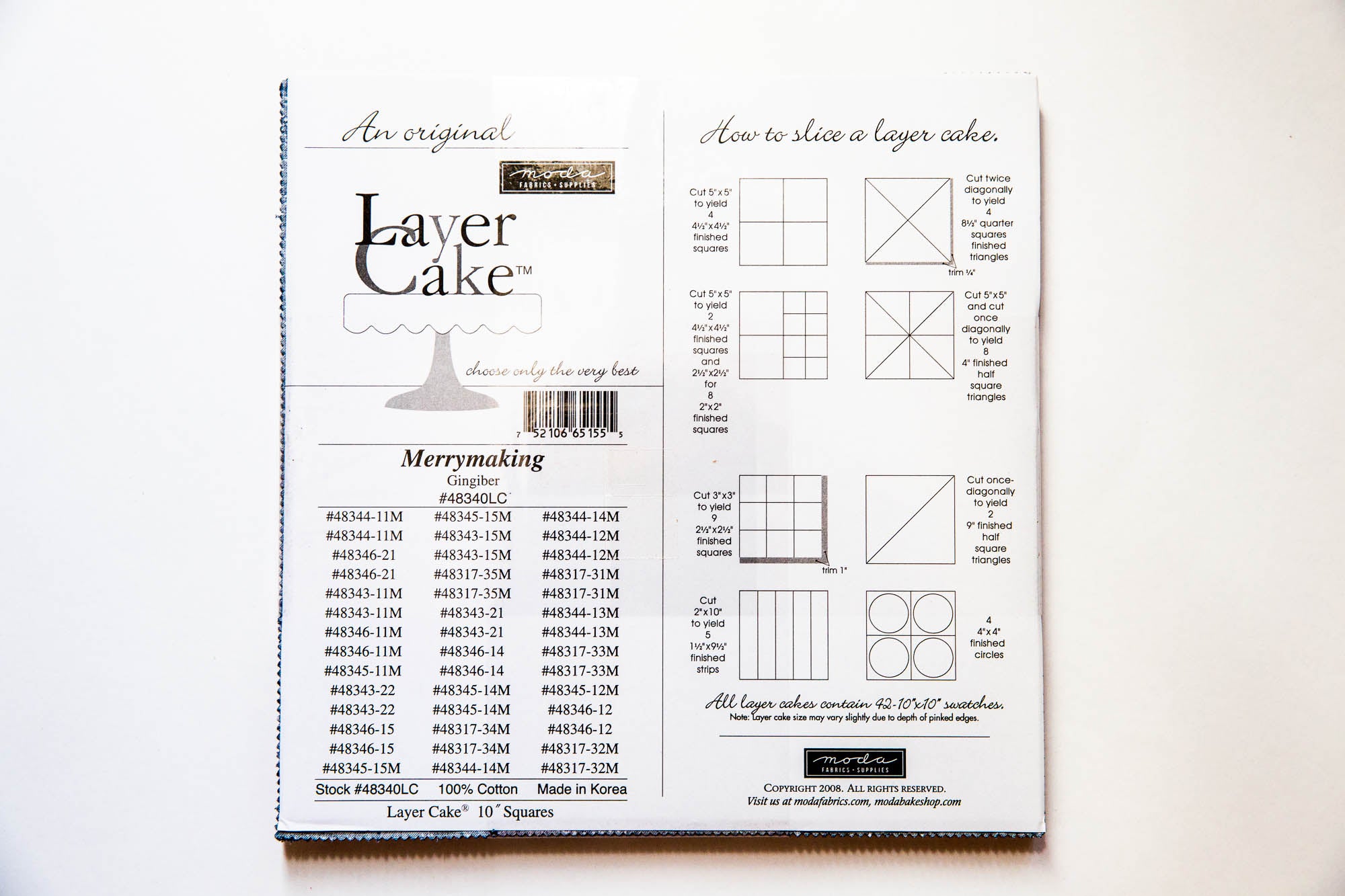 Merrymaking Layer Cake, Gingiber, 48340LC