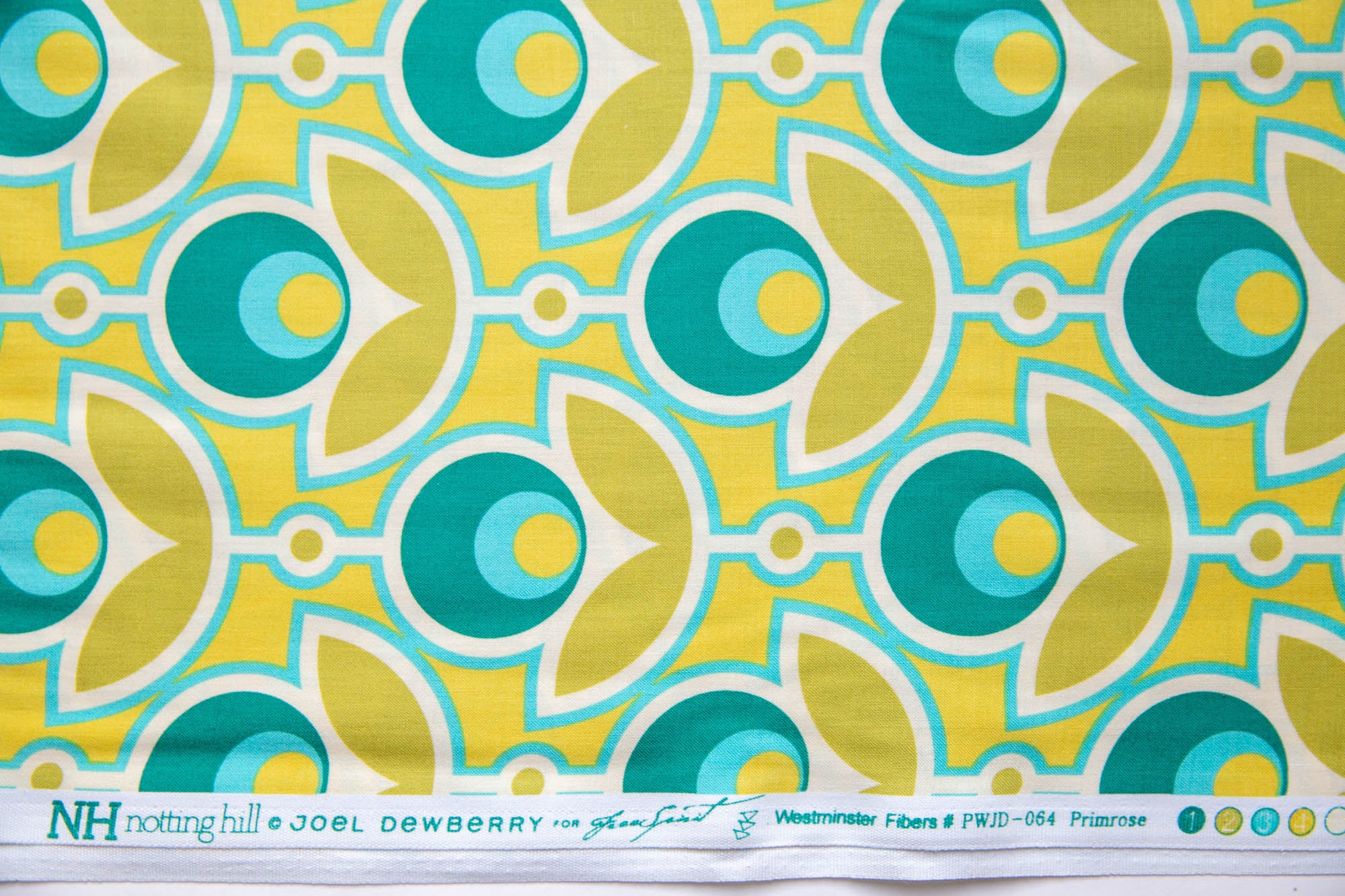 Notting Hill Primrose in Aquamarine, Joel Dewberry, PWJD-064