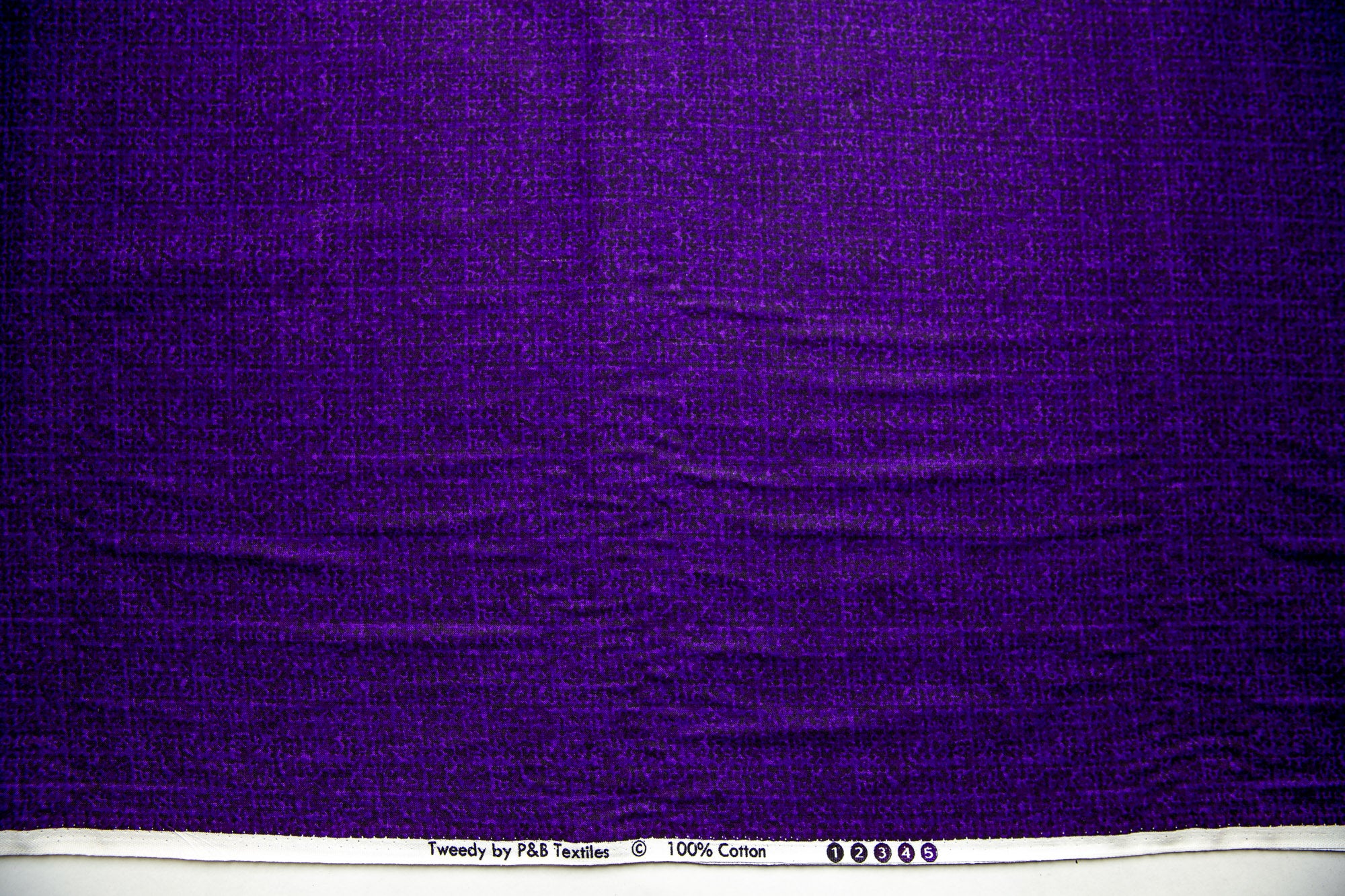Tweedy in Purple, P&B Textiles, 100% Cotton Fabric