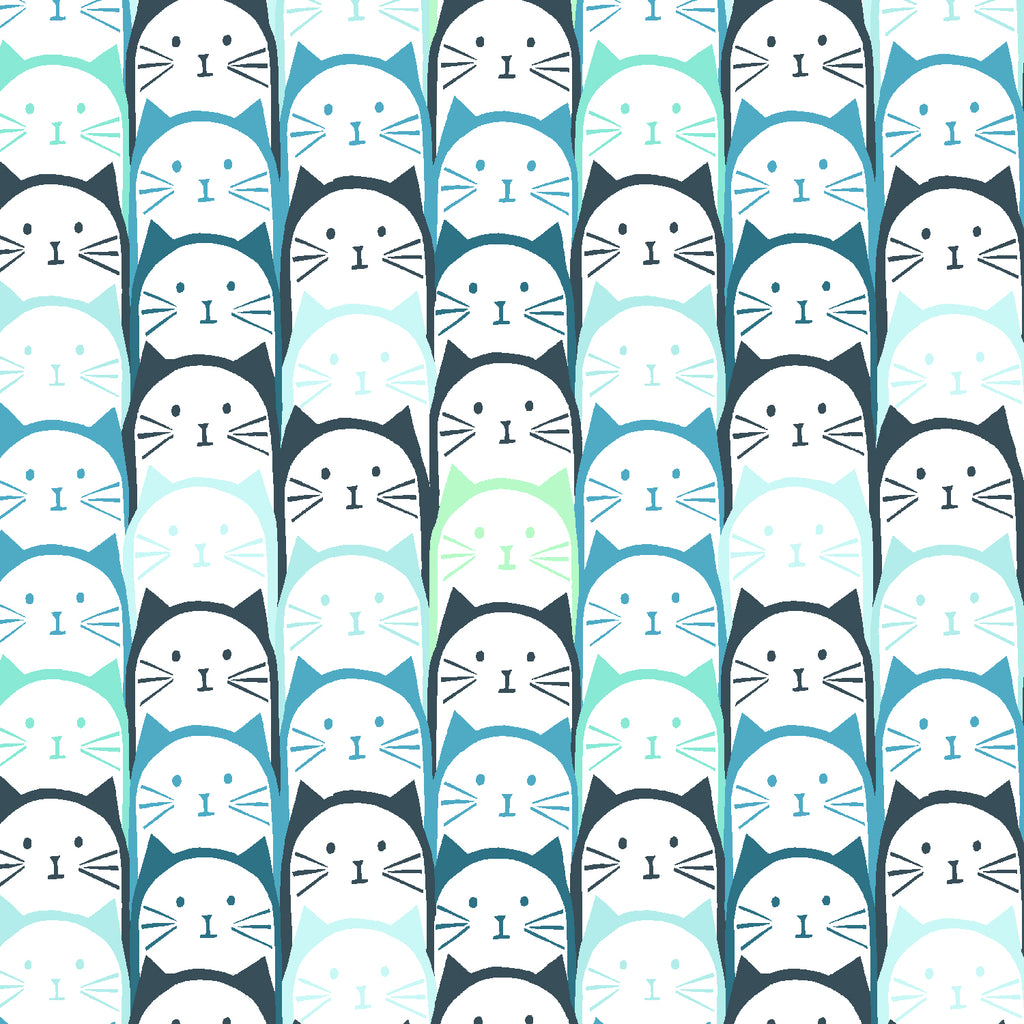 A Day Away in Mint Chip Bundle, 5 Pieces, Cotton+Steel Basics, CS100-MC