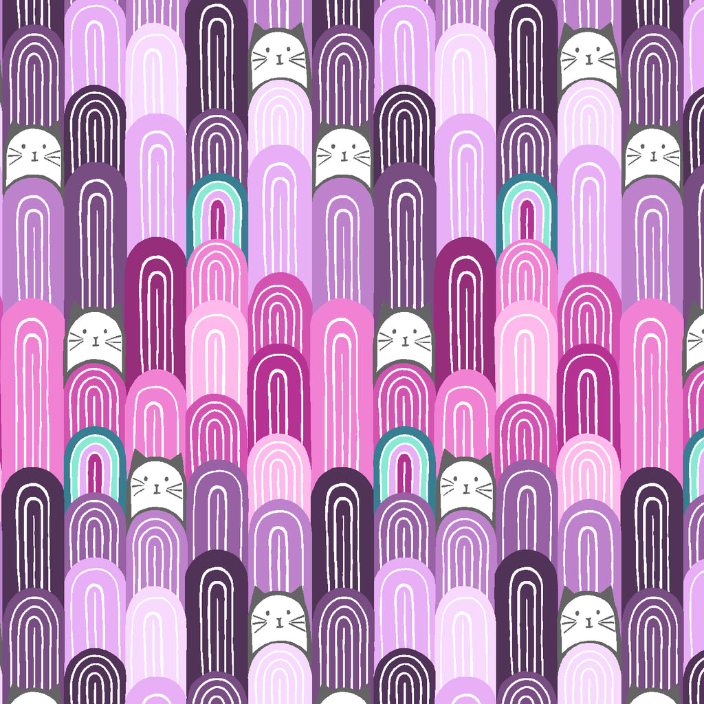 A Day Away in Plum Jam Bundle, 5 Pieces, Cotton+Steel Basics, CS100-PJ