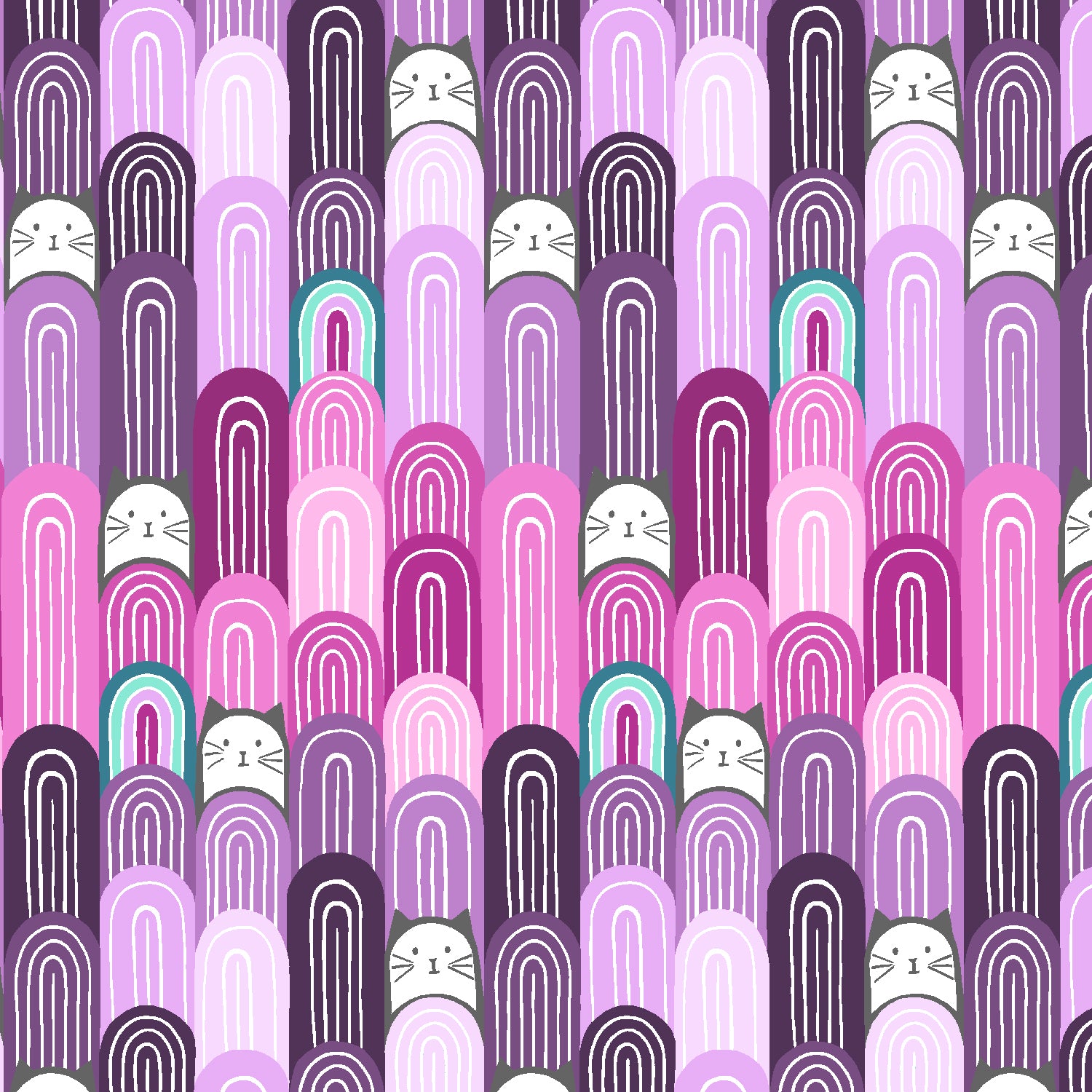 A Day Away in Plum Jam Bundle, 5 Pieces, Cotton+Steel Basics, CS100-PJ