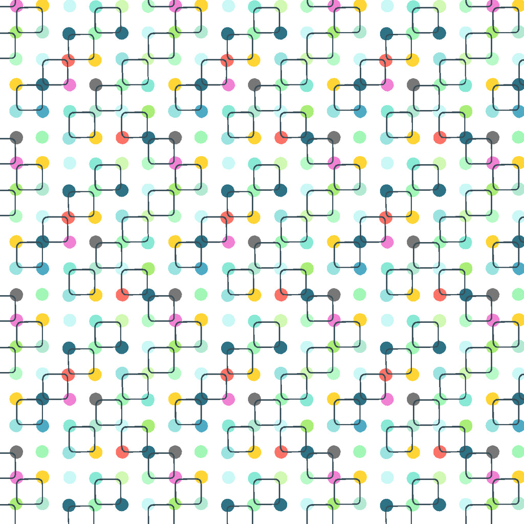 A Day Away Connect the Dots in Cool Aqua, Renee Fly, RF103-CA1