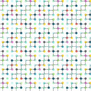 A Day Away Connect the Dots in Cool Aqua, Renee Fly, RF103-CA1