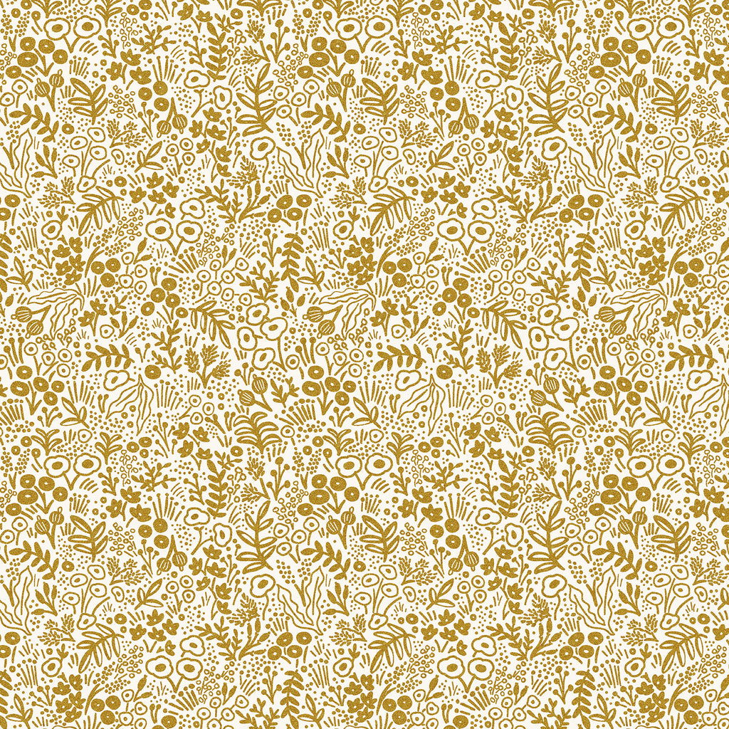 Rifle Paper Basics Tapestry Lace in Gold Metallic, Rifle Paper Co., RP500-GO5M