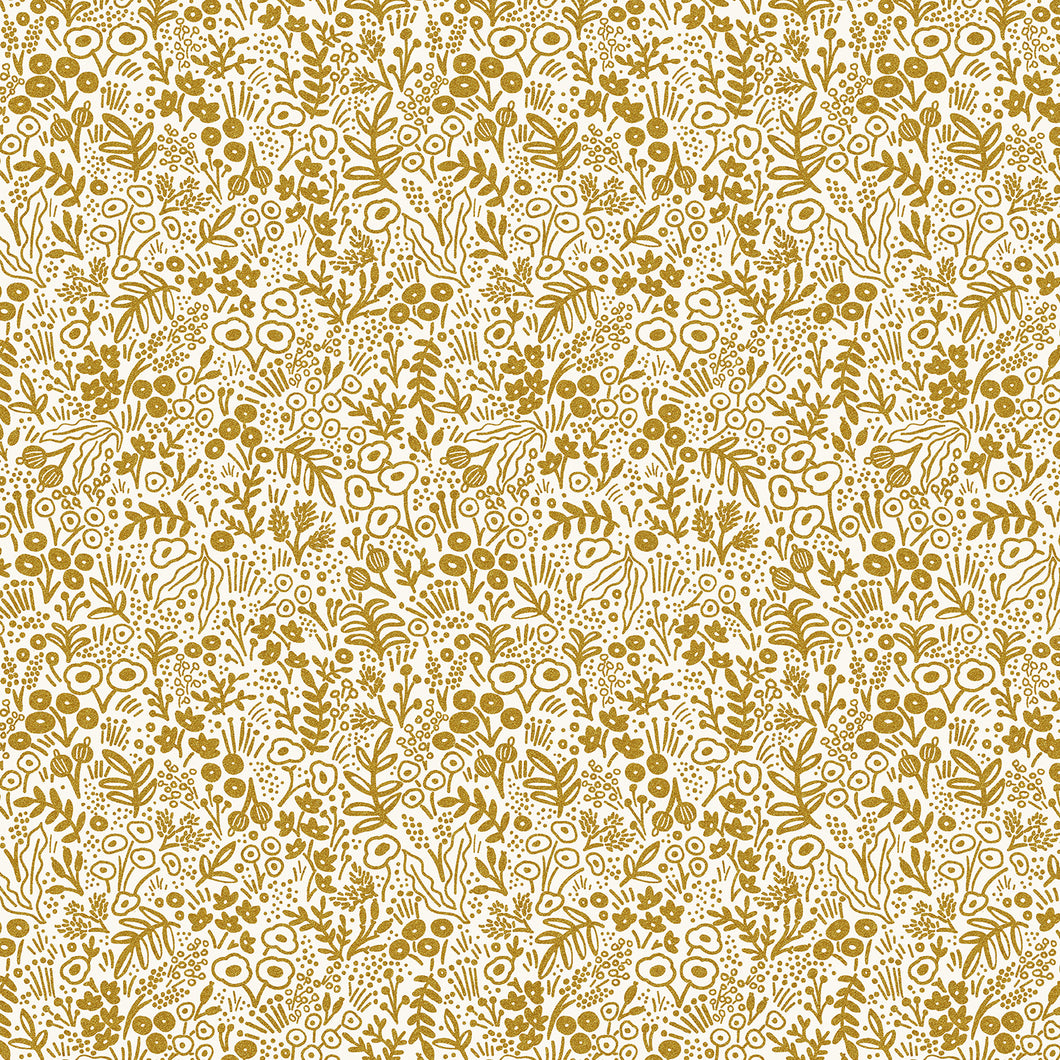 Rifle Paper Basics Tapestry Lace in Gold Metallic, Rifle Paper Co., RP500-GO5M