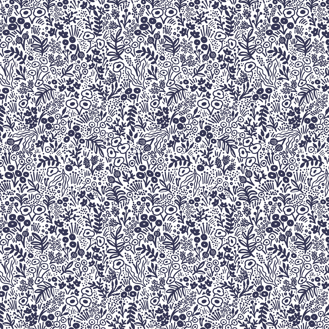 Rifle Paper Basics Tapestry Lace in Navy, Rifle Paper Co., RP500-NA4