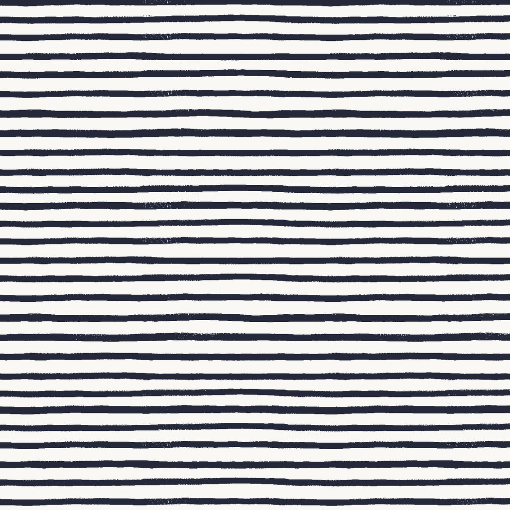 Rifle Paper Basics Festive Stripe in Navy, Rifle Paper Co., RP609-NA2