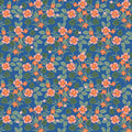 Bramble Briar in Navy, Rifle Paper Co., RP902-NA2