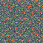 16-Inch Remnant Bramble Iris in Navy, Rifle Paper Co., RP910-NM1